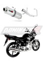 sistema de escape completo con silenciador DOMINATOR Full System oval compatible con la motocicleta Yamaha YBR 125 2009  2018 5