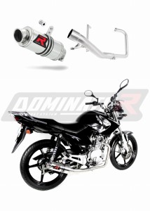 Yamaha YBR 125 2009 - 2018 Sistema de escape Colector Silenciador GP1 + dB killer medium