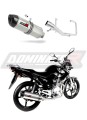 complete exhaust system with muffler DOMINATOR Full System HP1 fits the motorcycle Yamaha YBR 125 2009   2018 5