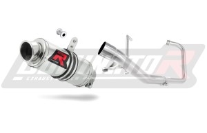 Yamaha YBR 125 2000 - 2008 Sistema de escape Colector Silenciador GP1 + dB killer medium