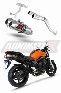 Yamaha FZ6 FAZER 600 S2 2006 - 2010 Silenciador Escape OV G2 + dB killer medium