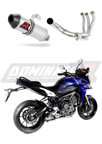 MT 09 TRACER 900 wydech Tłumik FULL SYSTEM HP3 + KOLEKTOR 2015 - 2020 + dB killer medium