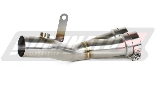 decat silenciador central DOMINATOR Mid Pipe compatible con la motocicleta YZF R6 2017  2023 6