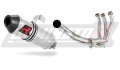 sistema de escape completo con silenciador DOMINATOR Full System HP3 compatible con la motocicleta Yamaha XSR 900 2016  2021 3