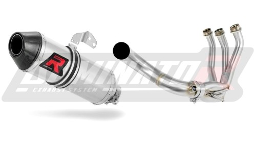 sistema de escape completo con silenciador DOMINATOR Full System HP3 compatible con la motocicleta Yamaha XSR 900 2016  2021 3