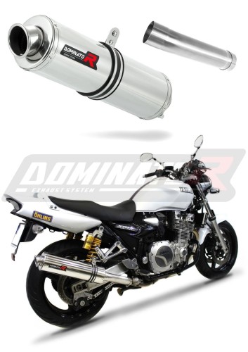 escape silenciador DOMINATOR redondo compatible con la motocicleta Yamaha XJR 1300 2007  2016 6