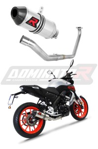 Yamaha MT 125 2020 Sistema de escape Colector Silenciador HP3 + dB killer medium