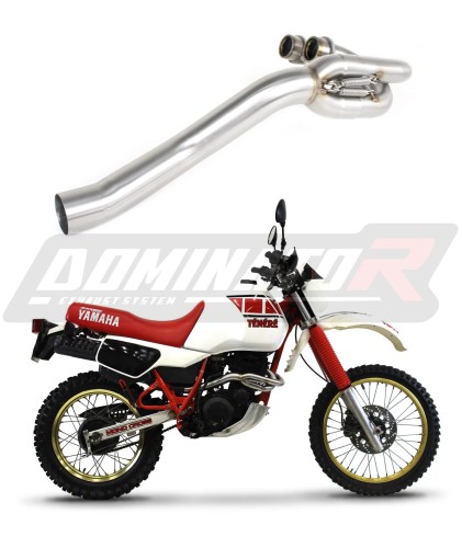 colector de escape DOMINATOR  compatible con la motocicleta Yamaha XT 600 TENERE 1987  1989 5