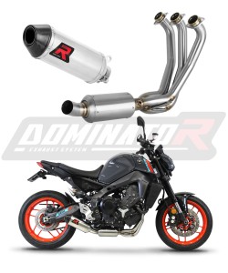 Yamaha MT 09 2021 - 2023 Low Level EX Sistema de escape Colector Silenciador HP3 + dB killer medium