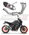 MT-09 2021 - 2022 EXHAUST Yamaha Full System EX Muffler Auspuff Sportauspuff Silencer Echappement Silencieux Scarico Scarichi Escape Collector Manifold Wydech Tłumik HP5 DOMINATOR x