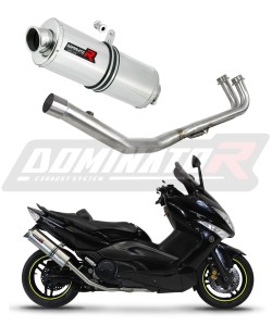 Yamaha T-MAX 500 2008 - 2011 Sistema de escape Colector Silenciador OV + dB killer medium