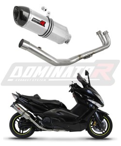 Yamaha T-MAX 500 2008 - 2011 Sistema de escape Colector Silenciador HP1 + dB killer medium