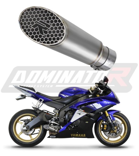 escape silenciador DOMINATOR titanio GP3 compatible con la motocicleta Yamaha YZF R6 2006  2016 6