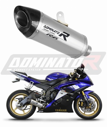 exhaust muffler DOMINATOR HP8 fits the motorcycle Yamaha YZF R6 2006   2016 6