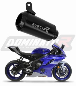 Yamaha YZF R6 2017 - 2023 Silenciador Escape GPS NEGRO + dB killer medium