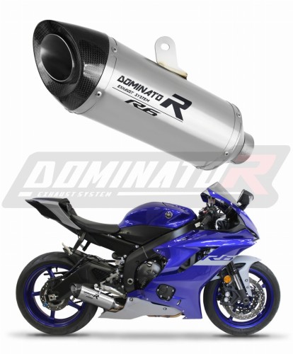 exhaust muffler DOMINATOR HP8 fits to Yamaha YZF R6 2017  2023 6