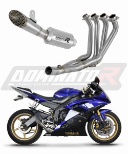 Yamaha YZF R6 2006 - 2016 Sistema de escape Silenciador GP3 EX