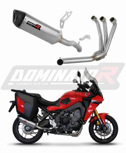 Yamaha Tracer 9 / GT 2021 - 2024 Sistema de escape Colector Silenciador HP6 + dB killer medium