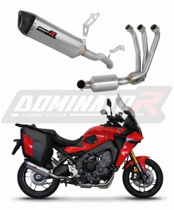 Yamaha Tracer 9 / GT 2021 - 2024 Sistema de escape Colector Silenciador HP6 EX + dB killer medium