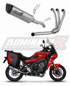 Yamaha Tracer 9 / GT 2021 - 2024 Sistema de escape Colector Silenciador Titanio HP6 + dB killer medium