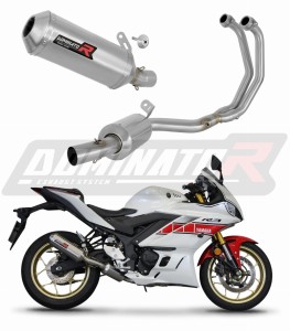 Yamaha YZF-R3 2019 - 2024 Sistema de escape Colector Silenciador OV G2 + dB killer medium