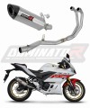 sistema de escape completo con silenciador DOMINATOR Full System HP8 compatible con la motocicleta Yamaha YZFR3 2019  2024 6