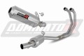 sistema de escape completo con silenciador DOMINATOR Full System OV G2 compatible con la motocicleta Yamaha MT03 2020  2023 3