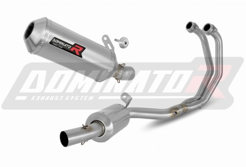 complete exhaust system with muffler DOMINATOR Full System OV G2 fits to Yamaha MT03 2020  2023 3