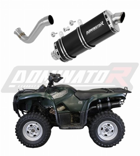 Yamaha YFM 700 GRIZZLY 2007 - 2015 wydech Tłumik P7 BLACK + dB killer