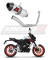 complete exhaust system with muffler DOMINATOR Full System HP3 fits to Yamaha MT 125 2021  2024 6