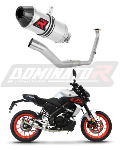 Yamaha MT 125 2021 - 2024 Sistema de escape Colector Silenciador HP3 + dB killer medium