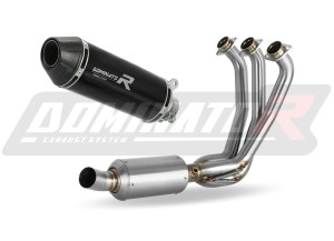 Yamaha XSR 900 2022 - 2023 Low Level EX Sistema de escape Colector Silenciador HP3 NEGRO + dB killer