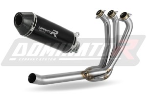 Yamaha XSR 900 2022 - 2023 Low Level Sistema de escape Colector Silenciador HP3 NEGRO + dB killer