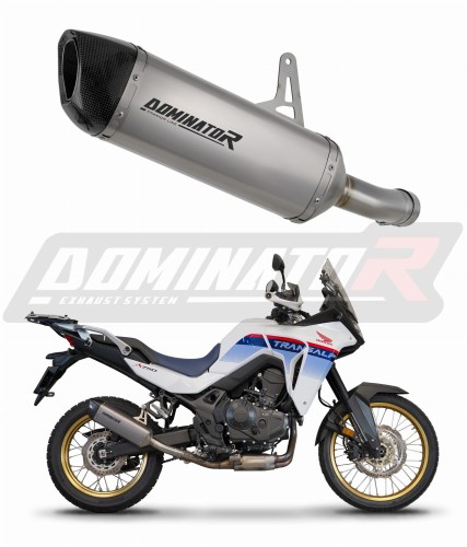 Honda XL 750 TRANSALP 2023 Motorcycle Muffler Auspuff Sportauspuff Silencer Echappement Silencieux Scarico Scarichi Escape Wydech Tłumik HP6 Titanium Dominator Exhaust System x