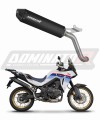 exhaust muffler DOMINATOR MX2 BLACK fits to Honda XL 750 TRANSALP 2023  6