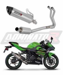 Kawasaki NINJA 400 2018-2022 Sistema de escape Colector Silenciador HP8 + dB killer