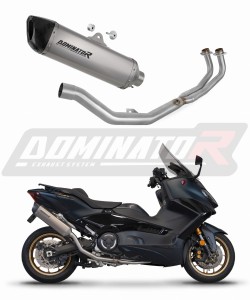 Yamaha XP 560 T-MAX 2020 - 2024 Sistema de escape Colector Silenciador Titanio HP6  + dB killer