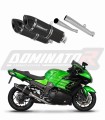 escape silenciador DOMINATOR HP5 negro compatible con la motocicleta KAWASAKI ZZR 1400 2012  2023 6