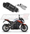 Kawasaki Z1000 2014 - 2016  Motorcycle Muffler Auspuff Sportauspuff Silencer Echappement Silencieux Scarico Scarichi Escape Wydech Tłumik HP1 BLACK Dominator Exhaust System x