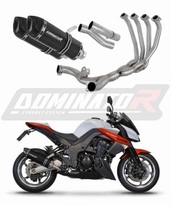 Kawasaki Z1000 2014 - 2016 Sistema de escape Colector Silenciador HP1 NEGRO + dB killer