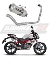 complete exhaust system with muffler DOMINATOR Full System OV G2 fits to Benelli BN 125 2018  2023 6