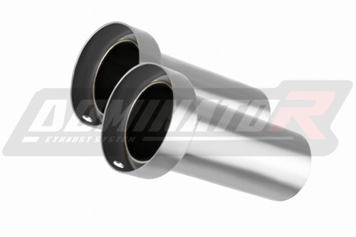 DOMINATOR  compatible con la motocicleta set of 2 dB killers Medium Prosty 4832  2