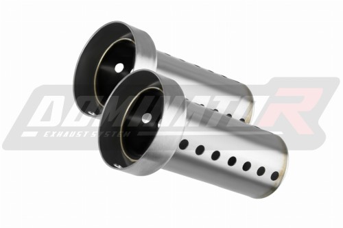 DOMINATOR  fits the motorcycle set of 2 dB killers Hard Prosty 58 32  2