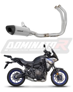 Yamaha Tracer 7 / GT 2020 - 2024 Sistema de escape Colector Silenciador Titanio HP8 + dB killer