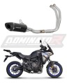 sistema de escape completo con silenciador DOMINATOR Full System HP8 negro compatible con la motocicleta Yamaha Tracer 7 / GT 2020  2024 3