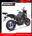 sistema de escape completo con silenciador DOMINATOR Full System HP8 negro compatible con la motocicleta Yamaha Tracer 7 / GT 2020  2024 4