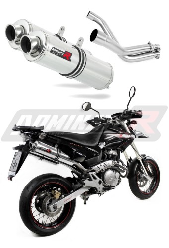 escape silenciador DOMINATOR redondo compatible con la motocicleta Honda FMX 650 2005  2009 5