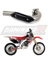 CRF 250 R Exhaust Header Head pipe Linkpipe Downpipe Kolano 2006 - 2009 DOMINATOR  x