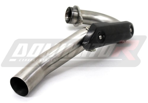 colector de escape DOMINATOR  compatible con la motocicleta CRF 450 R 2004  2008 3