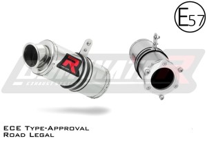 Kawasaki ZX6R 1995 - 1997 EU Homologado aprobado Silenciador Escape GP1